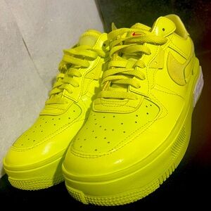 Nike Vibrant Yellow Sneakers Air Force One Fontanka DA7024-700